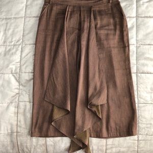 MaxMara Linen Skirt Gorgeous Fabric/Color Size 12